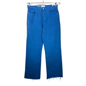 MNG Denim Nora wide leg jeans royal blue high waist 90s‎ sz 12(44)